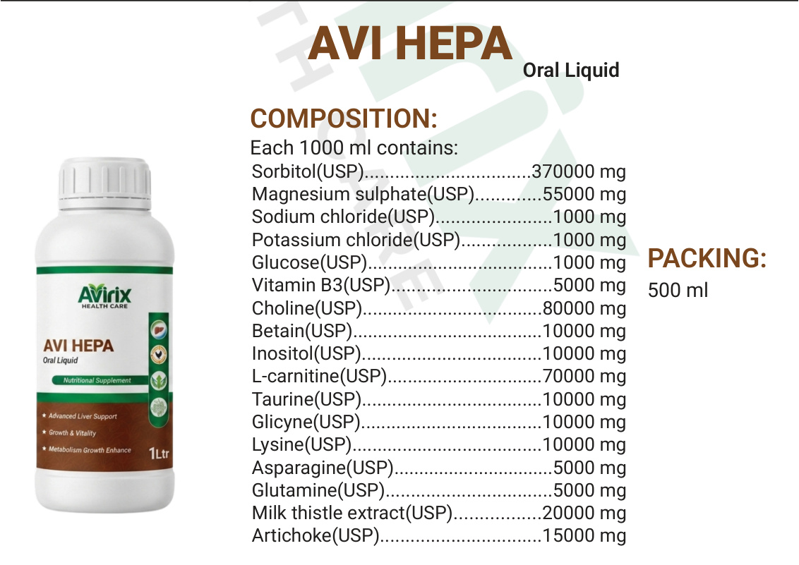 AVI HEPA product information sheet