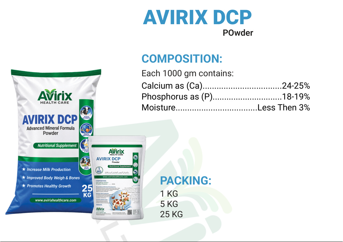 AVIRIX DCP product information sheet