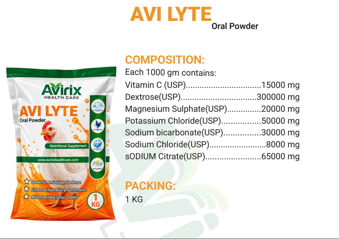 AVI LYTE product information sheet