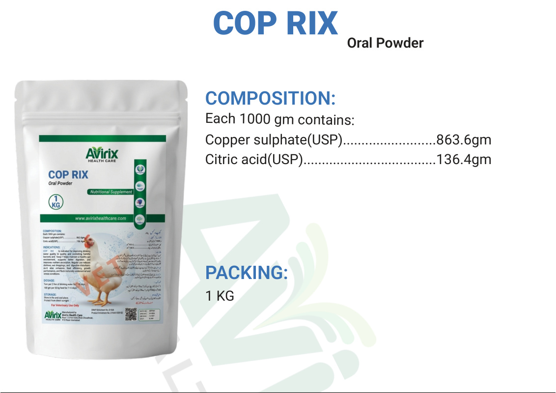 COP RIX product information sheet