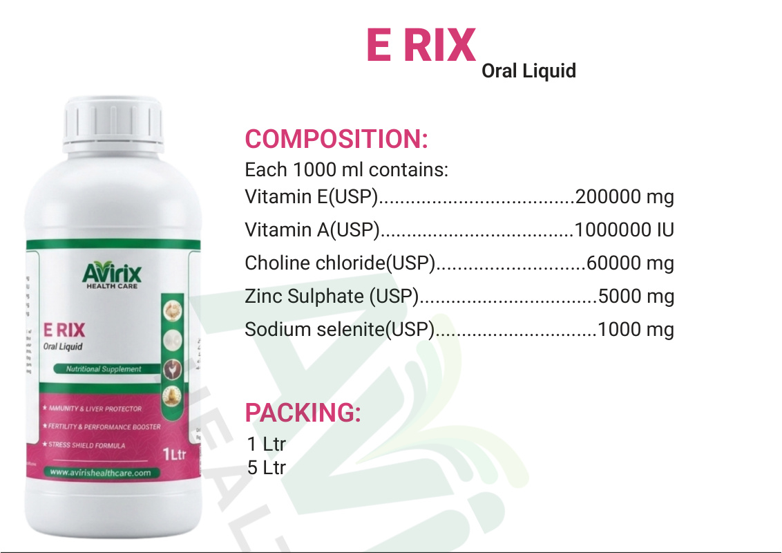 E RIX product information sheet