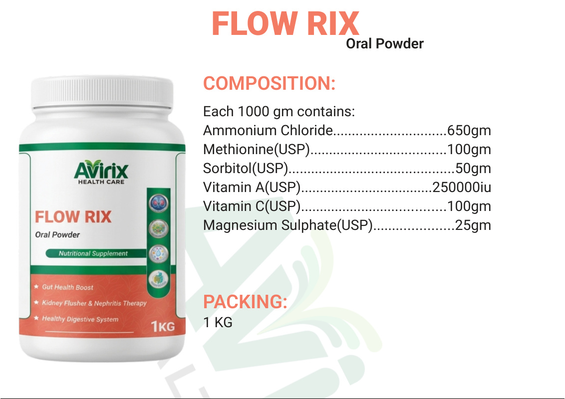FLOW RIX product information sheet